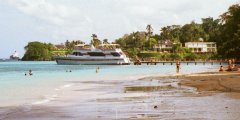 Beach near Dunn's River Falls